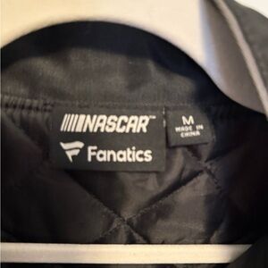 Fanatics NASCAR Black Bomber Jacket